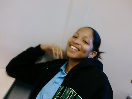 At school 